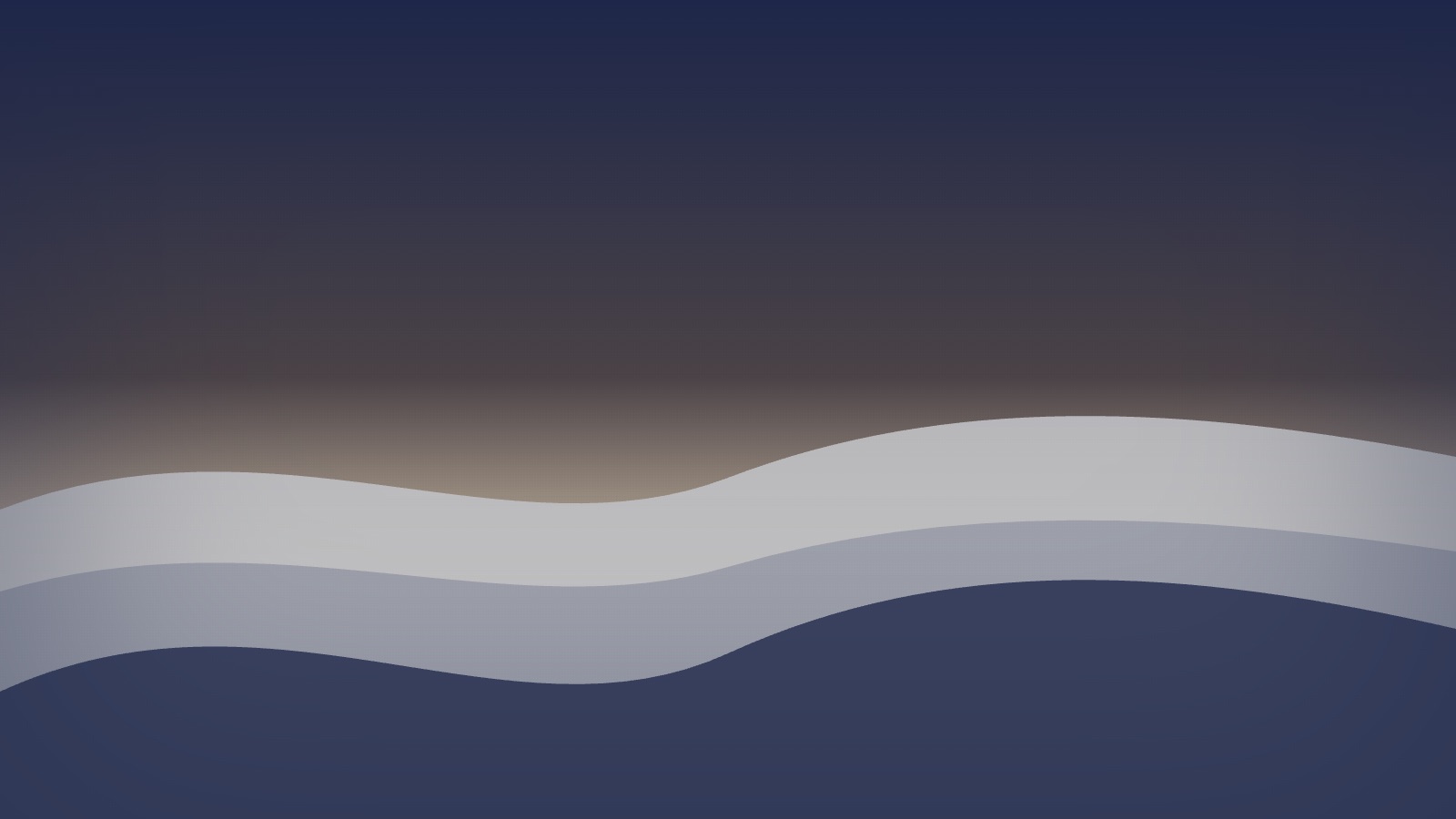 Layered distant hills fading into gentle morning haze under a calm sky.